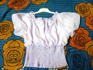 Stylish Off-Shoulder Crop Top