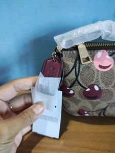 Coach Cherry Print Clutch Pouch