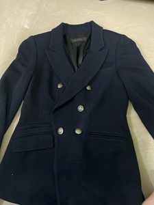 Navy Double Breasted Blazer