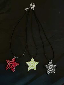 Gothic Jewellery Spiral Star Pendant