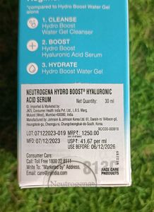 Neutrogena Hyaluronic Acid Serum