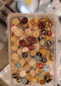 Alphabet Charms Pendant Set