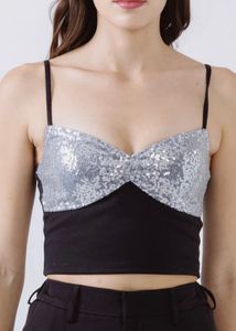 Nefa finds Sparkly Sequin Cami Top