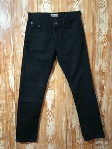 Classic Black Denim Jeans