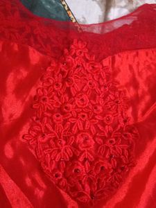 Beautiful Red Embellished Gowns