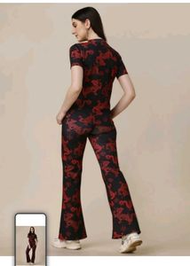 Dragon Print Two-Piece Coord Set