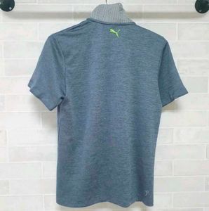 Geniune Puma Vahn Blue Polo T-Shirt