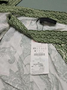 ZARA Wrap Mini Skirt