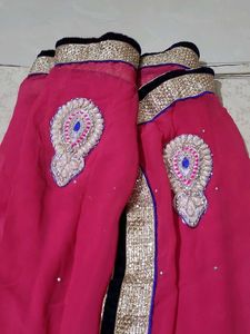 Pink Heavy Saree | Party Wear For Women