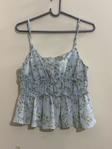 2 Pair - floral Cami and lilac top