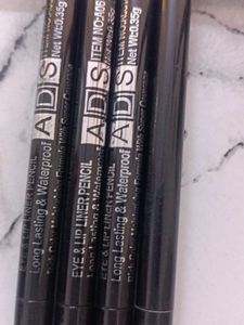 ADS lipliner and eye liner kajal