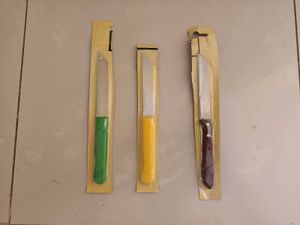 Unused Set of 3 Kitchen Knives