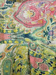 ZARA Paisley Print Long Sleeve Shirt