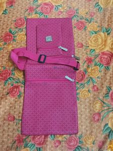 Pink Crossbody Bag