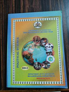 Political Science Textbook for PU Second Year
