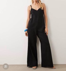 ASOS Black Wide Leg Jumpsuit