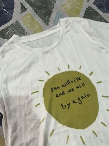White Graphic T-Shirt