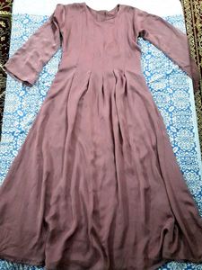 Onion Colour Abaya Amazing Flare