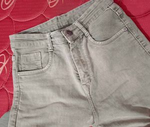 Women's Green Cargo Jeans