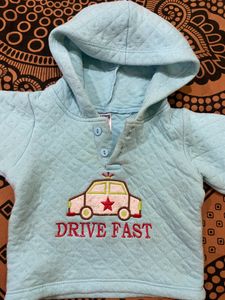 Babies Winter Wear With Hoodie