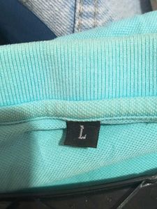 Blue FEIDA Polo Shirt - Size Large