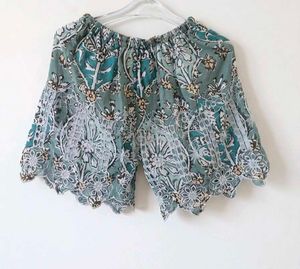 Floral Cotton Night Suit 💚