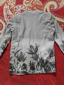 Floral Print Casual Jacket