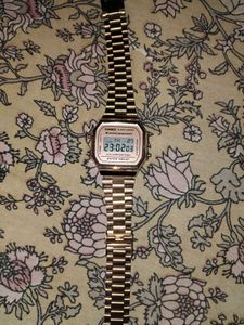 Casio Vintage Rose Gold Watch