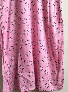 Pink Floral Print Kurta