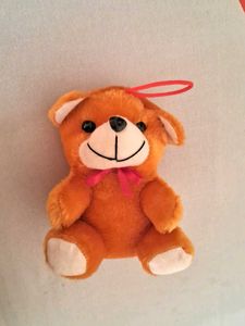 Cute Orange Teddy Bear Plush Toy
