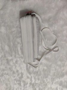 White Quilted Crossbody Bag