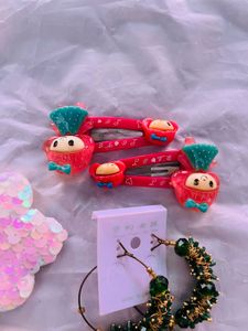Earrings With Hair Pins