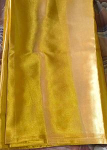 Luxurious Golden dress material