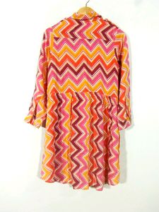 Jiyaa Multicolour Printed Dress (Women)