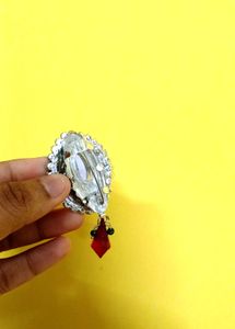 Earrings and Saree Pin
