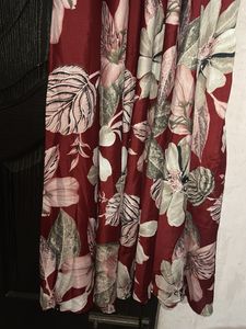 Elegant Floral Print Maxi Dress