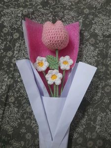 Handmade Crochet Flower Bouquet