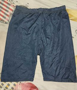 black Biker cycling Shorts under skirt and an