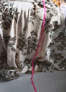 Elegant Floral Print Anarkali Gown