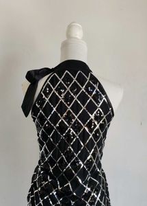 Sparkly Halter Neck Top