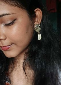 Boho Elephant Drop Earrings