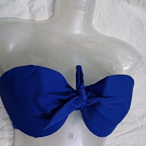 Blue Bandeau ⚛️Bikini Top