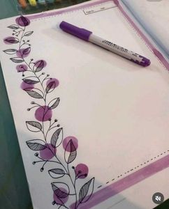 🌸Handmade Decorative Project Sheet | Floral Desi