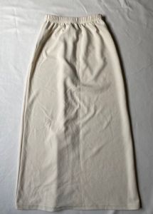 Elegant Beige Maxi Skirt