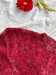 Red Partywear Sweater for Christmas