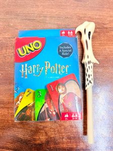 Harry potter UNO + Wand ( pen )