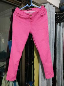 AND denim Pink Jeans Never Used..