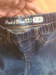 Girls' Denim Jeggings