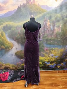 Purple Whimsigoth fishtail dress