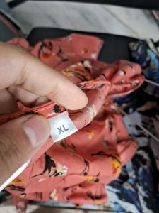 Chic Floral Print Flutter Sleeve Top